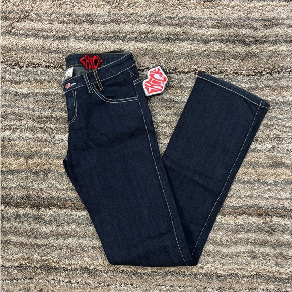 Chick Y2K Low Rise Mini Bootcut Jeans Sz 26 NWT | Vintage Low Rise Bootcut Jean* - Picture 15 of 15